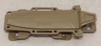 Gerber StrongArm Fixed Blade Knife Coyote Brown 4.8" 420HC Blade, Sheath, Drop Point, USA Made - 5