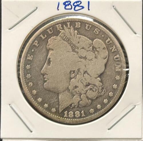 1881-O Morgan Silver Dollar, New Orleans Mint, 90% Silver, $1 Coin