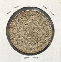 1959, 1962, 1966 Mexico 1 Peso Coins &ndash; Bust of Morelos &ndash; Mo Mint &ndash; 10% Silver, 34.5mm - 3