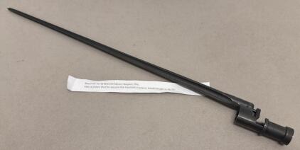 Mosin-Nagant M1891/30 Cruciform Spike Bayonet, 16.75" Blade, Press Stud Locking, Soviet Issue