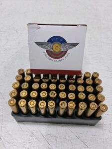 Freedom Munitions 50 Round Brass Cased Ammunition, Idaho USA, Bulk Pack