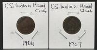 Set of 14 U.S. Indian Head and Lincoln Wheat Cents, Key Date 1914-D, 1902&ndash;1929 Mix - 4