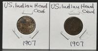 Set of 14 U.S. Indian Head and Lincoln Wheat Cents, Key Date 1914-D, 1902&ndash;1929 Mix - 5