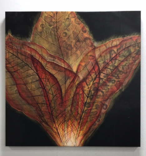 Leaf Abstract Painting