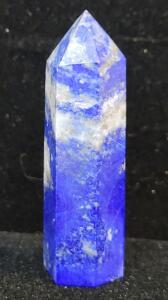 143ct 2&frac14;" Tall Canadian Sodalite Gemstone Hexagonal Tower