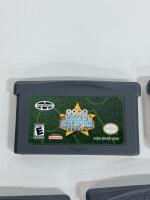 Game Boy Advance Puzzle & Card Game Lot &ndash; Connect Four / Dr. Sudoku / Tetris Worlds / Texas Hold'em / Marble Madness + Klax - 4