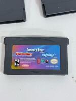 Game Boy Advance Puzzle & Card Game Lot &ndash; Connect Four / Dr. Sudoku / Tetris Worlds / Texas Hold'em / Marble Madness + Klax - 10