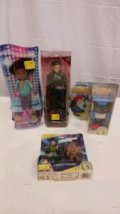 Karma Grant Doll, Selina Kyle Batman Figure, Head Shifters Batman, Lightyear Imaginext Set, Sealed