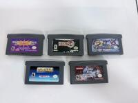 Game Boy Advance Cartridge Lot: Sigma Star Saga, Phantasy Star, Golden Sun, Pac-Man, Shaman King