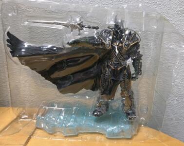 World of Warcraft Arthas Lich King Figure by Titan Toys, Frostmourne Sword, Original Packaging