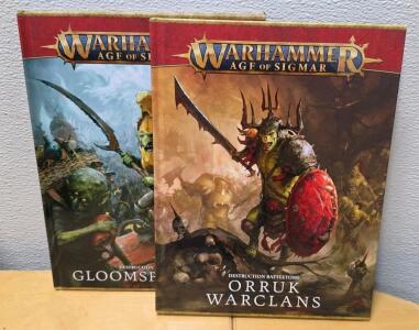 Warhammer Age of Sigmar Battletomes: Orruk Warclans & Gloomspite Gitz, 4th Edition (2025)