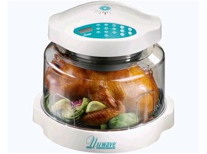 NuWave Pro Infrared Oven Model 20344 with Extender Ring and Pizza Tray, Appears like new in box.