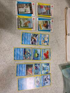 Mixed Lot: 1982 Topps Kmart MVP Baseball Cards + 2021 Pok&eacute;mon Water Type Cards (16 Total)