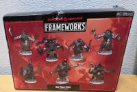 D&D WizKids Frameworks Orc Multi-Pack + Nolzur&rsquo;s Tiefling Warlock, Aasimar Cleric, Half-Elf Barbarian - 6
