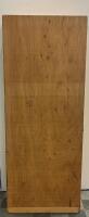 5-Shelf Wooden Bookcase, Brown, 72"x30"x12", Fully Assembled - 2