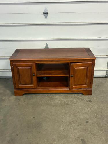 Wooden Entertainment Media Console/TV Stand, 60" x 16" x 24"