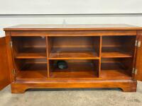 Wooden Entertainment Media Console/TV Stand, 60" x 16" x 24" - 2