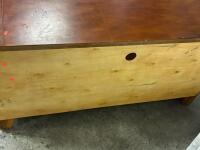 Wooden Entertainment Media Console/TV Stand, 60" x 16" x 24" - 6