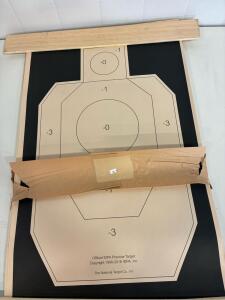 Official IDPA Practice Target, 100-Pack, 22.5" x 35" Paper Targets