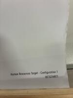 RE Factor Human Resources Target, Config 1 &ndash; " Paper Silhouette, RFTGTHRT1, 2018 - 3