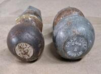 (2) Tow Hitch Balls, 2-5/16" & 2" & (1) Ammo Can - 2