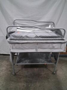Swuby Baby Changing Table with Metal Frame, Foldable Design, and Under Storage