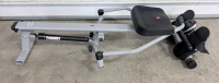 Compact Hydraulic Rowing Machine with Digital Monitor, Adjustable Resistance, 220 lb Capacity