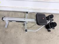 Compact Hydraulic Rowing Machine with Digital Monitor, Adjustable Resistance, 220 lb Capacity - 2