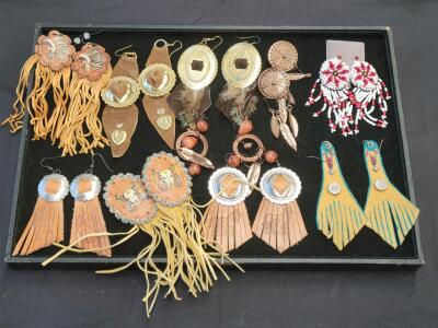 (9) Assorted Native American Inspired Jewelry