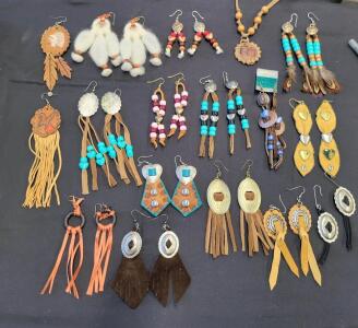 Assorted Mismatched Native American Jewelry
