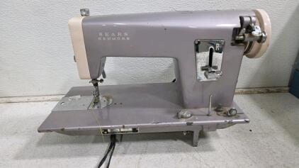Working Vintage Sears Kenmore Electric Sewing Machine