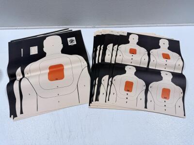 ALCO BT-5R/2 Silhouette Shooting Targets, 18" x 24", Approx. 20 Pack