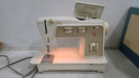 Working Singer Touch & Sew Model 758 Electric Sewing Machine with Accessories - 3
