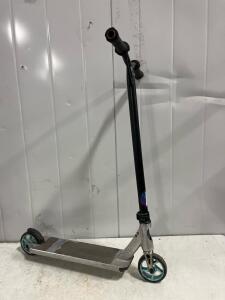 Tilt Pro Stunt Scooter &ndash; 20" Aluminum Deck, 110mm Wheels, Double Clamp, Flex Brake, Black/Silver