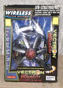 (1) Vectron Ultralite Infrared Remote Control Wireless Flying Saucer By Science Tech