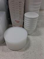 Mixed Lot Disposable Takeout Containers with Lids &ndash; Rectangular, Round & Paper Boxes, 200+ Pieces - 7