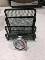 Commercial Kitchen Lot: Better Chef Toaster Oven, 10 Food Pans, 3 Saucepans, Utensil Organizer (Turns On) - 8