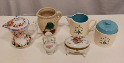 Lot of Vintage/Antique Ceramic and Porcelain Tableware & Decorative Items