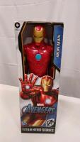 Assorted Sealed Action Figures/Dolls: Karma&rsquo;s World, Marvel Iron Man, Power Rangers Blue Ranger, 12-in - 2