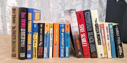 Lot Of (18) Assorted Crime / Thriller Novels Including Ross Thomas & Donald Westlake