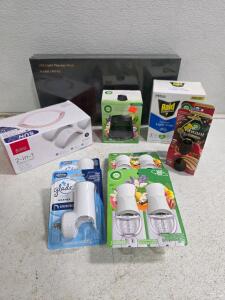 LED Therapy Mask FM-02, SUNUV UV Nail Lamp, Glade & Air Wick Warmers, Diffuser