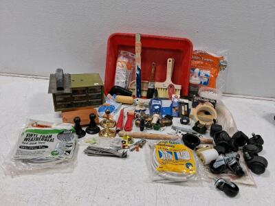 Assorted Home Repair Tools & Hardware Accessories Mixed Lot (40-60 Pieces)
