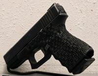 Glock 23 Gen 4 .40 S&W, Custom Stippled Grip, Fiber Optic Sights, Serial UXS788 - 3