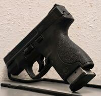 Smith & Wesson M&P 9 Shield 9mm, Polymer Frame, 3.1" Barrel, Serial HKJ5369, USA Made - 3