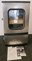 CHARD DES-2DSS Electric Smoker, 650W, Digital Controls, Viewing Window (Functional)