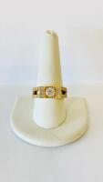 14K Yellow Gold Ring 1.47CTW, 1.06Ct Center Diamond, H/I1, GGA Appraisal #GGA063848 RN033559 (Please Inspect In Person) Size 10 - 3