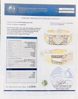 14K Yellow Gold Ring 1.47CTW, 1.06Ct Center Diamond, H/I1, GGA Appraisal #GGA063848 RN033559 (Please Inspect In Person) Size 10 - 9