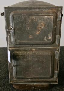 Antique Toledo Cooker Co. Conservo Steam Cooker/Oven with Copper Bottom, Circa 1907