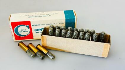 Thompson/Center .44 Cal Contender Hot Shot Ammunition, 20 Rounds, Vintage Box, 1200 FPS