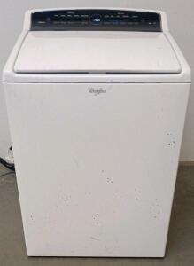 Whirlpool Cabrio Top Load Washer, 4.8 Cu. Ft., Stainless Drum, Digital Controls, White